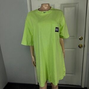 Nike Oversized Fit Retro Wash Ghost Dress L cz9862 Pocket Shirt T-shirt G4-10